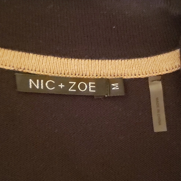 Nic + Zoe woven jacket, size M - Picture 2 of 2